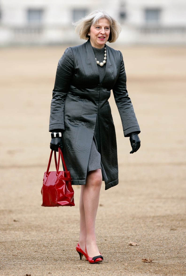 A Classic Red Handbag