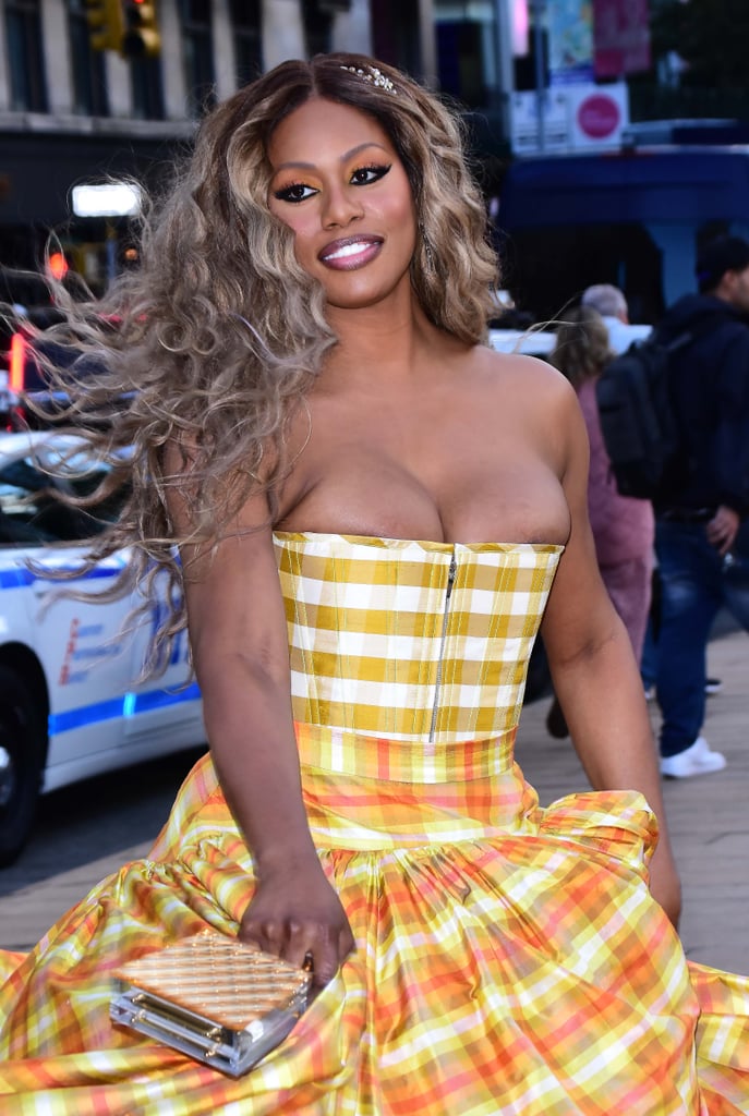 Laverne Cox Wore a Plaid Gown to New York City Ballet Gala