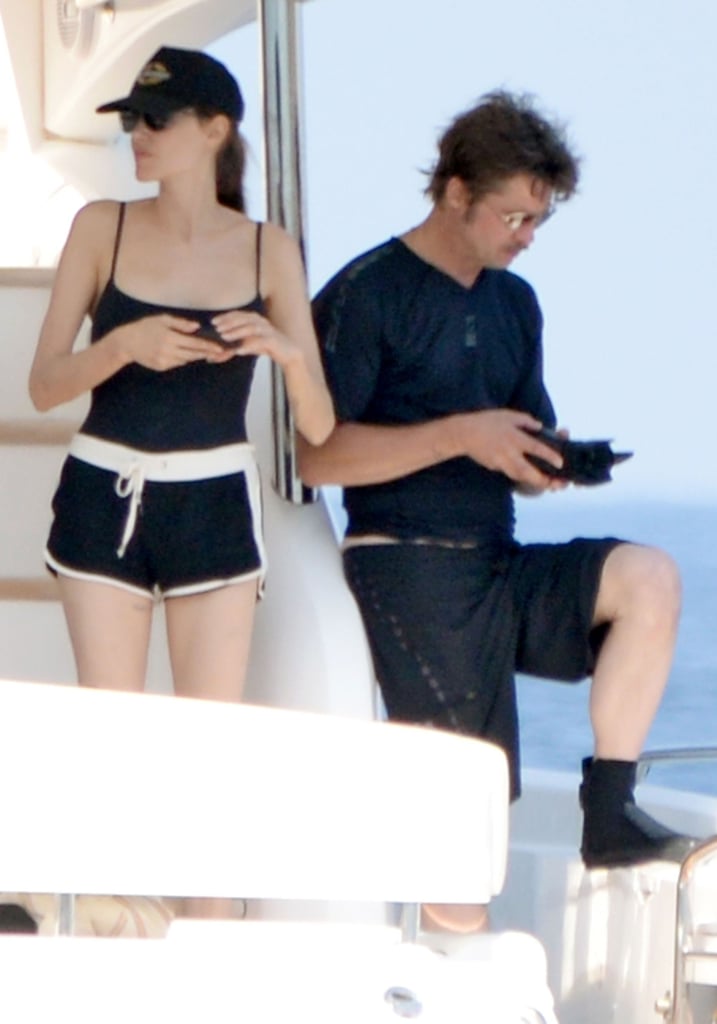 Brad Pitt and Angelina Jolie on a Yacht in Malta | Pictures