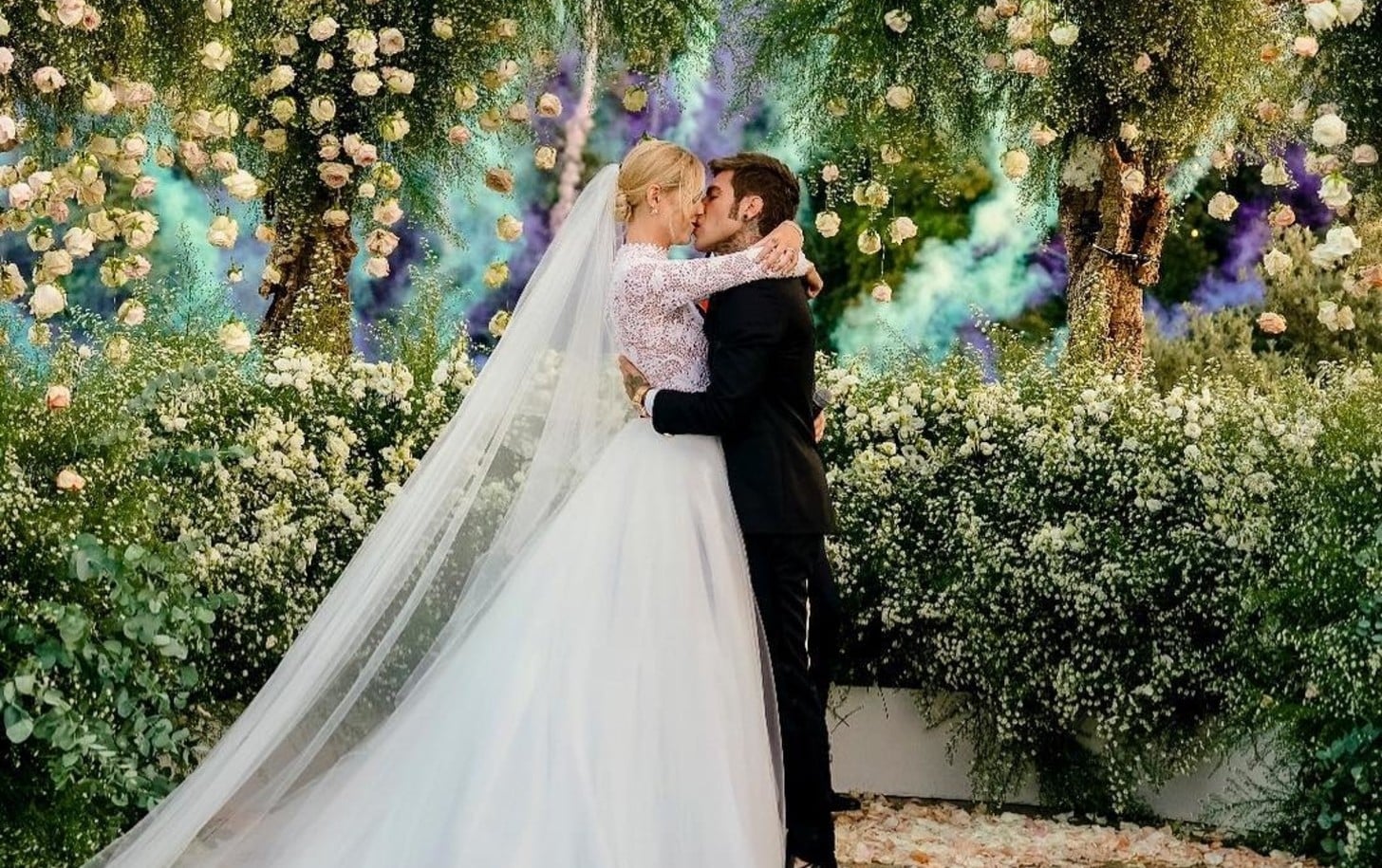 Chiara Ferragni Wedding Dress Pictures PS UK Fashion