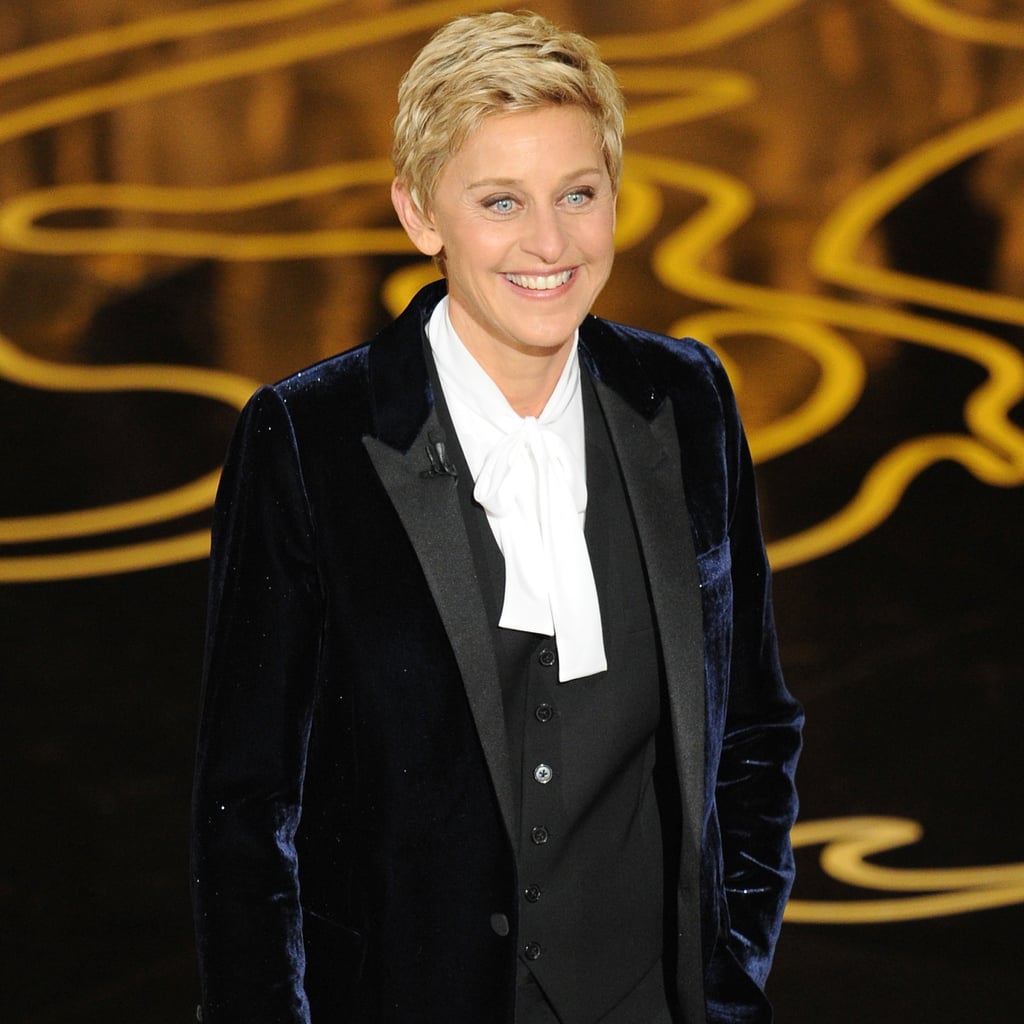 Ellen DeGeneres Outfit at Oscars 2014