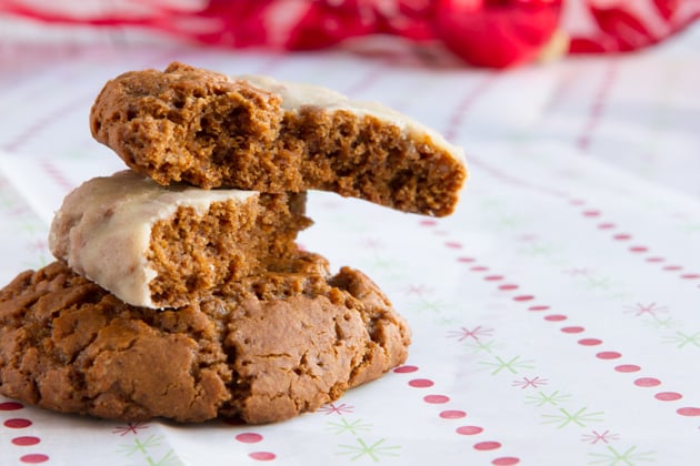 Dipped Paleo Gingersnaps