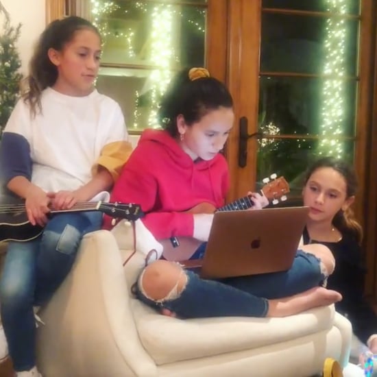 Jennifer Lopez's Daughter Singing With Alex Rodriguez's Kids