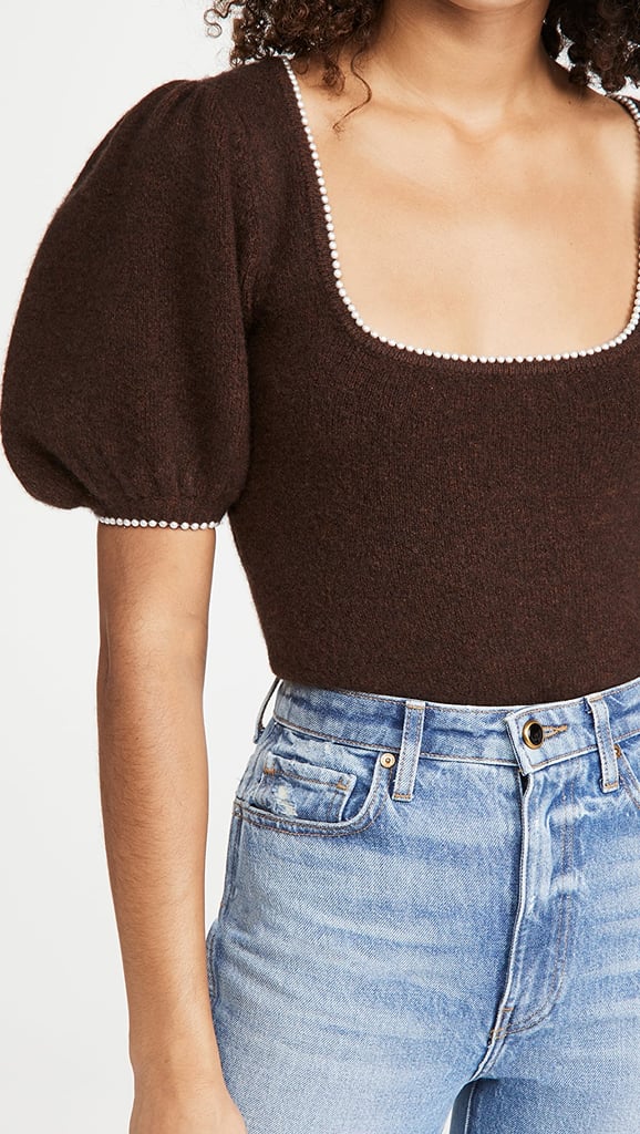 JoosTricot Poofy Sleeve Top