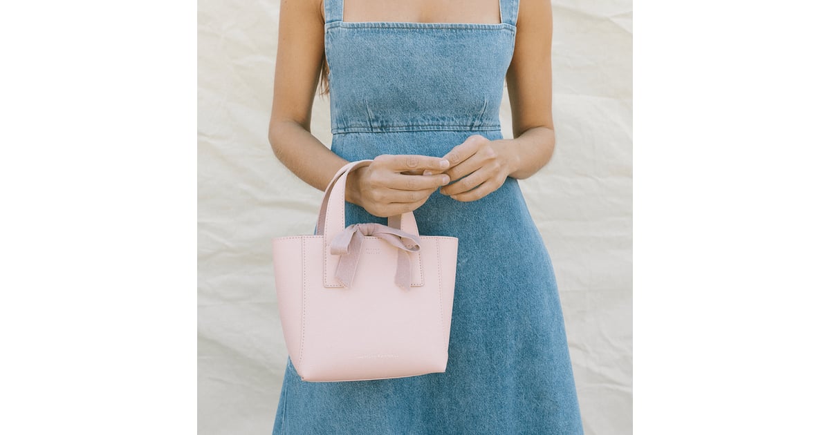 Loeffler randall ribbon shopper tote clearance