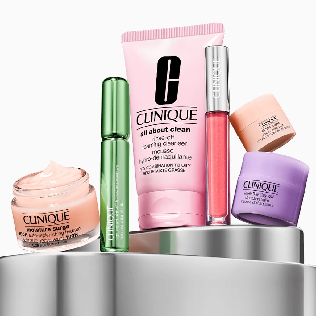 Clinique Ready, Set, Refresh: Skincare & Makeup Set ($46, originally $65)
When in doubt, gift the best of Clinique's skin care and makeup in one easy set. This hybrid edit covers the essentials with six crowd-pleasers: a mini cleansing balm, a full-size foaming cleanser, moisturizer, eye cream, mascara, and a creamy lip gloss.