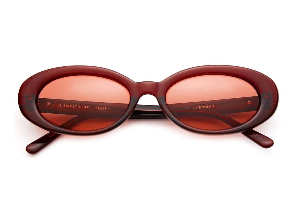 Crap Eyewear The Sweet Leaf in Crystal Burgundy Bio