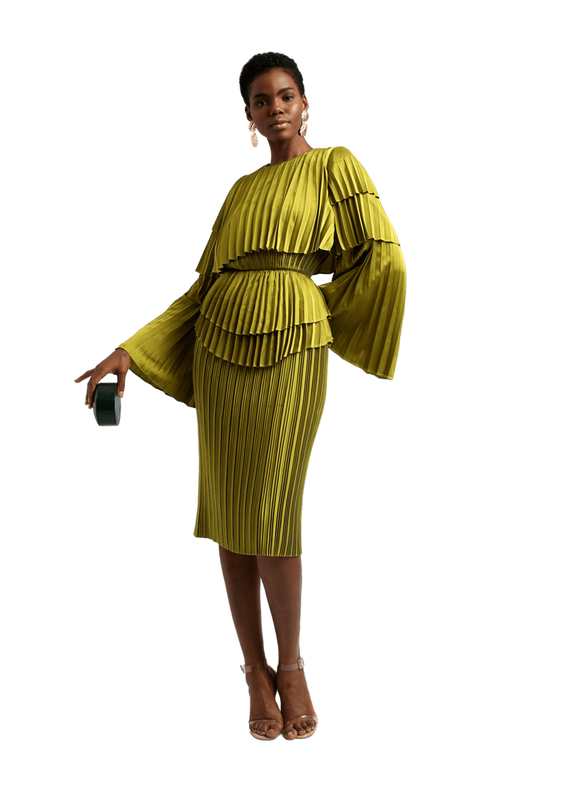 Andrea Iyamah Raffe Dress