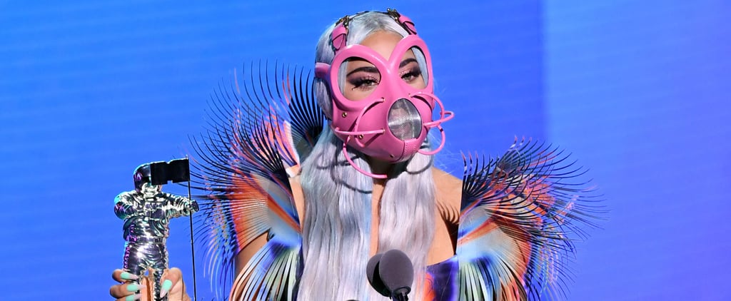 كلمة ليدي غاغا المؤثرة عند تسلمها جائزة mtv لأفضل تعاون مشتر