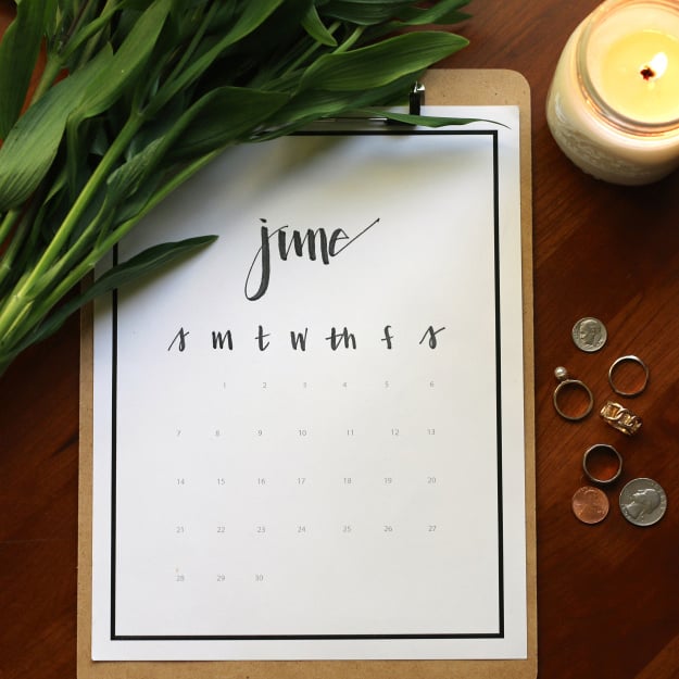 Free Printable 15 Calendar Popsugar Smart Living