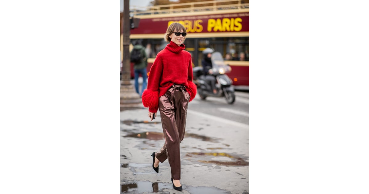 Wear a holiday friendly pair with pumps and a cozy, oversize sweater ...