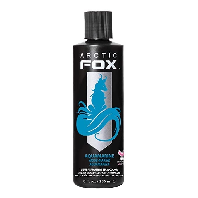 Arctic Fox Semi-Permanent Hair Colour in Aquamarine