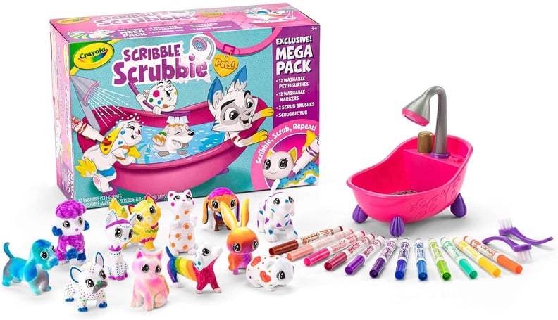 Crayola Scribble Scrubbie Pets Mega Pack Animal Toy Set