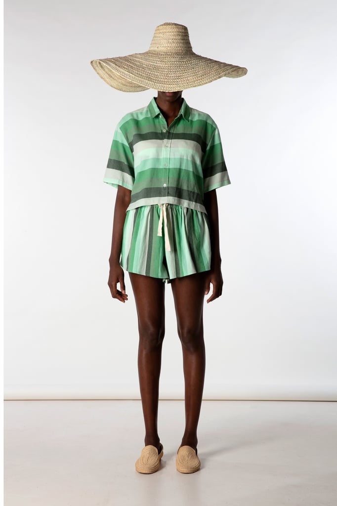 Marrakshi Life Green Degrade Shorts Set