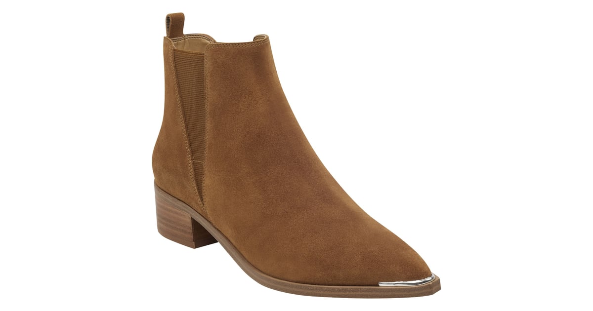 marc fisher yale booties suede