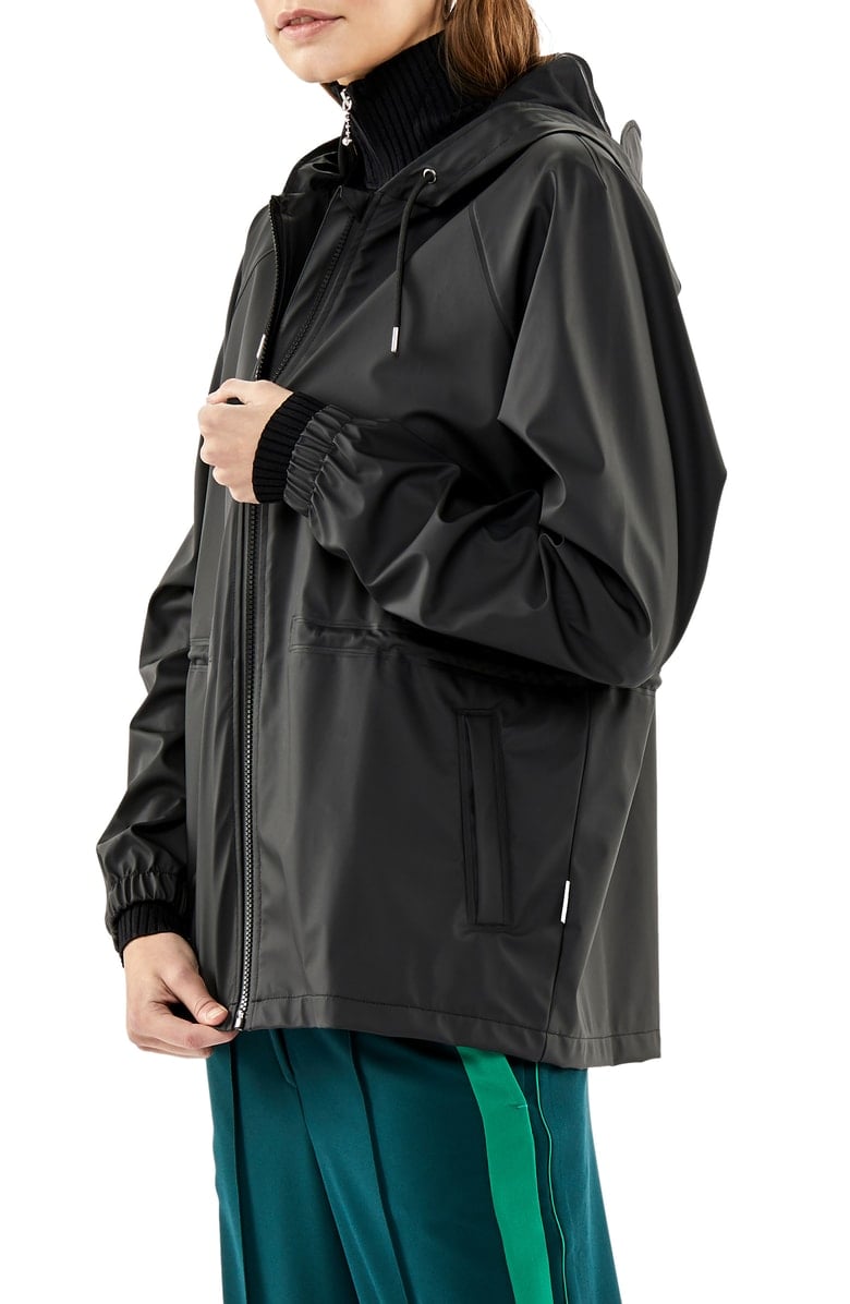 Rains Waterproof Hooded Rain Jacket