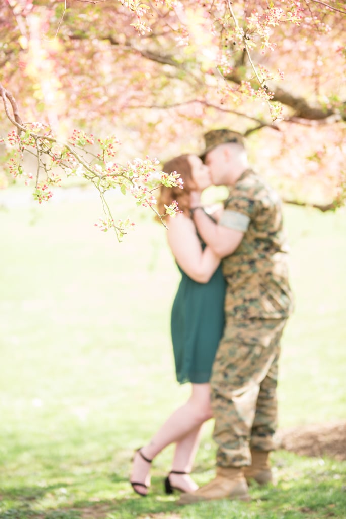 Military Couple Engagement Session in Washington DC