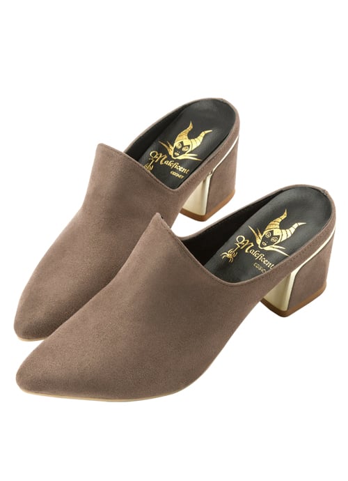 Maleficent Pointed-Toe Mule Heel ($33)