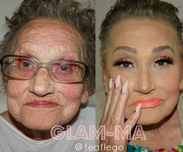 Contoured Grandma