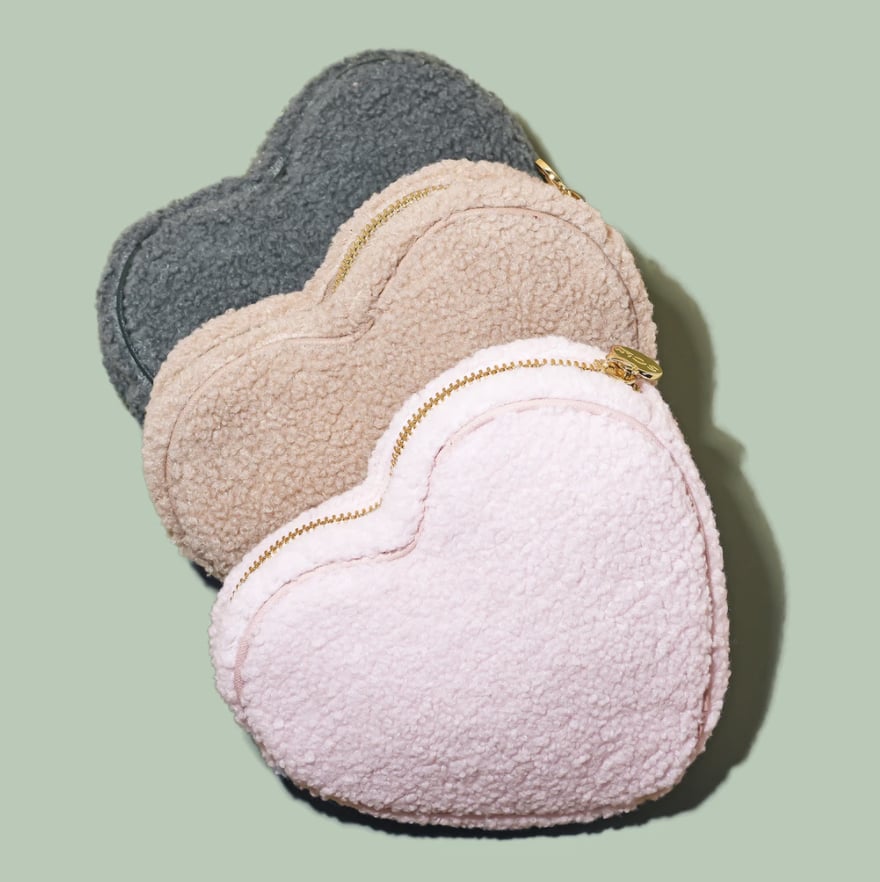 Stoney Clover Lane Cosy Heart Pouches