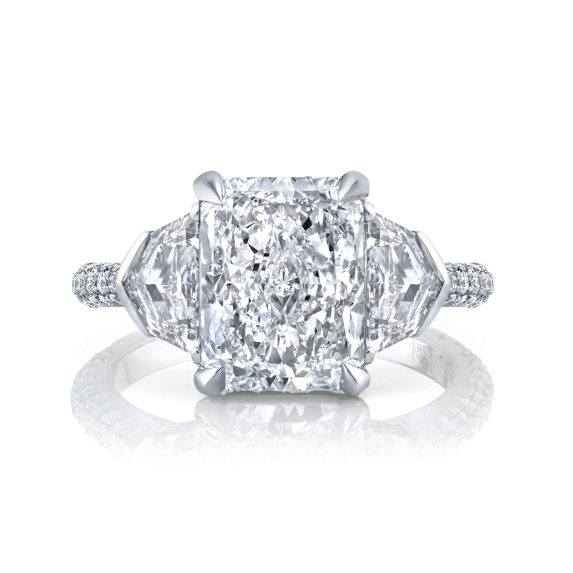 Neil lane radiant cut top engagement rings