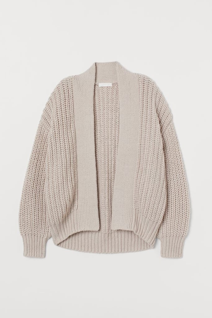 H&M Rib-Knit Cardigan | Best Clothes and Accessories on Sale | Spring ...