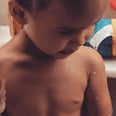Chrissy Teigen Posts Photo of Luna and Miles Taking a Bath Together — and Her Caption Is Spot On