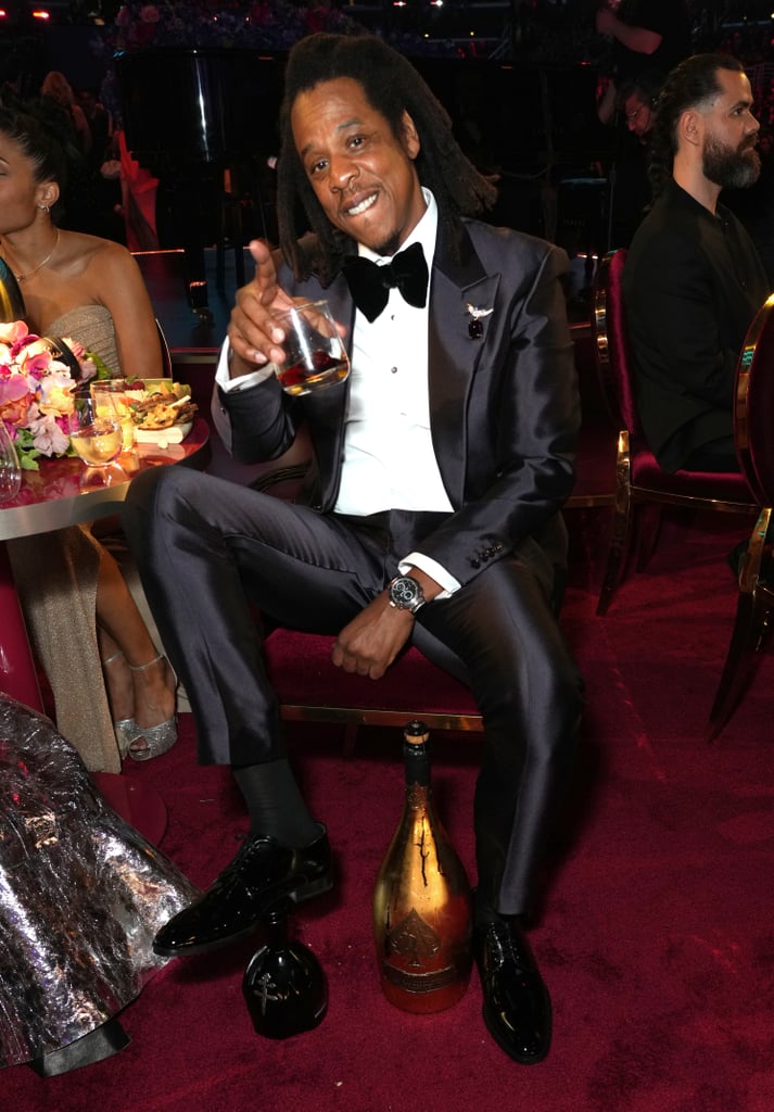 Pictured: Jay-Z and the Grammys charcuterie board.