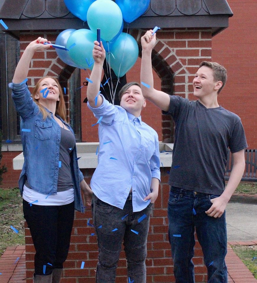 Mom's "It's a Boy" Photo Shoot For Son Who Came Out as Trans