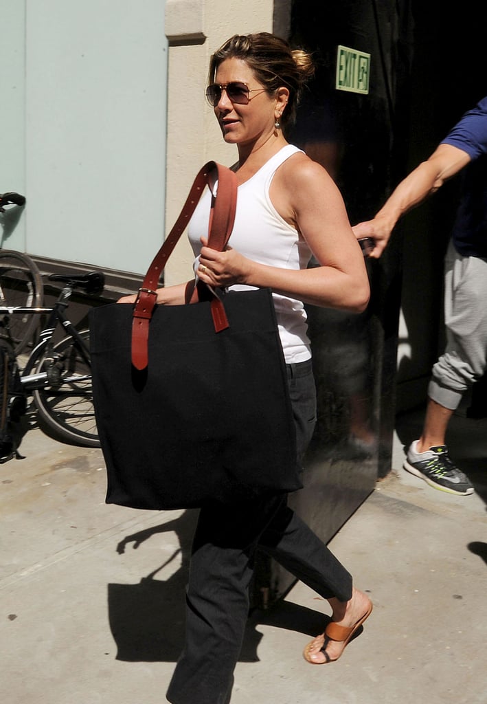 Jennifer Aniston and Justin Theroux Out in NYC June 2016