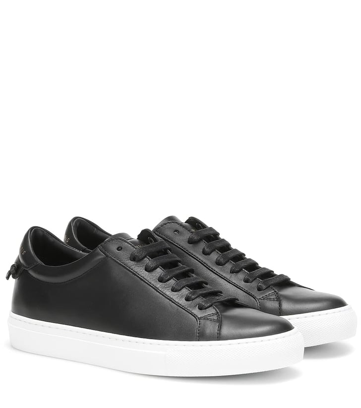 Givenchy Urban Street Leather Sneakers | Hailey Bieber Styled Silk ...