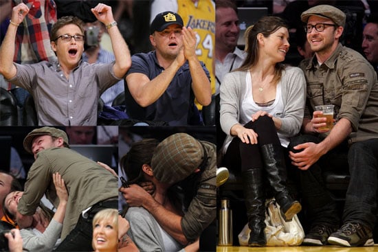 JT, Jess and Leo at Lakers