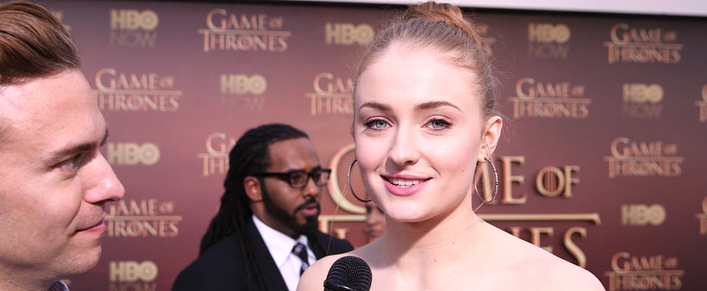 Sophie Turner Season 5 Game of Thrones Premiere Interview
