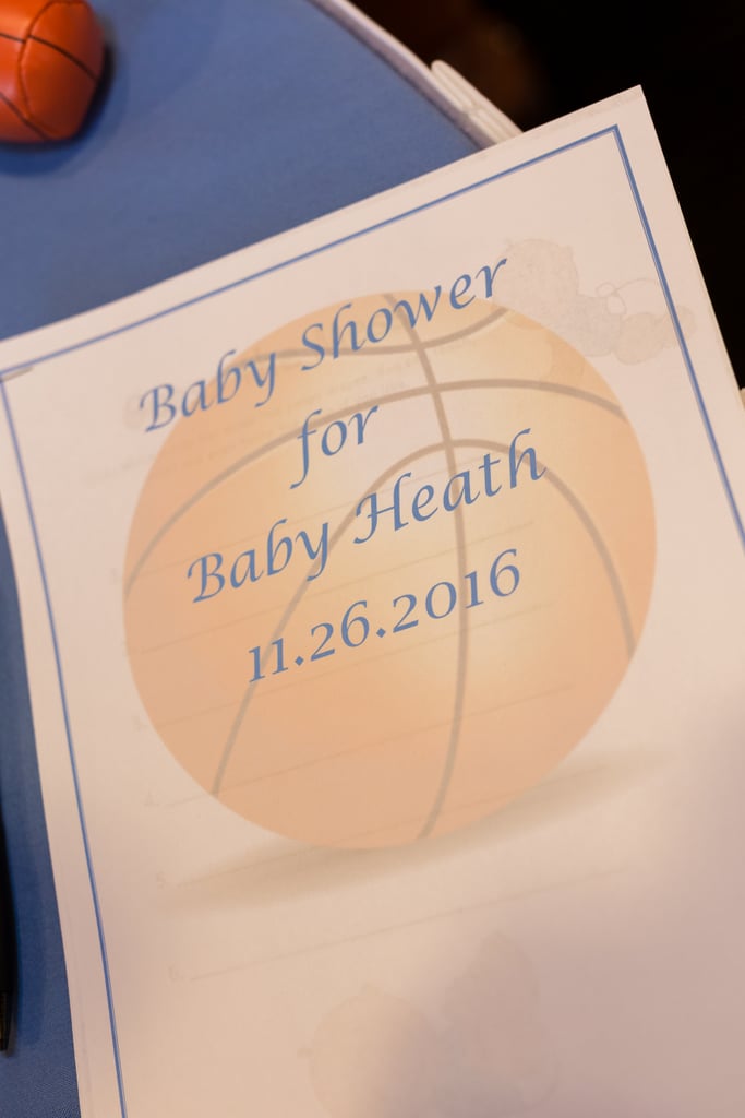 Basketball-Themed Baby Shower Ideas