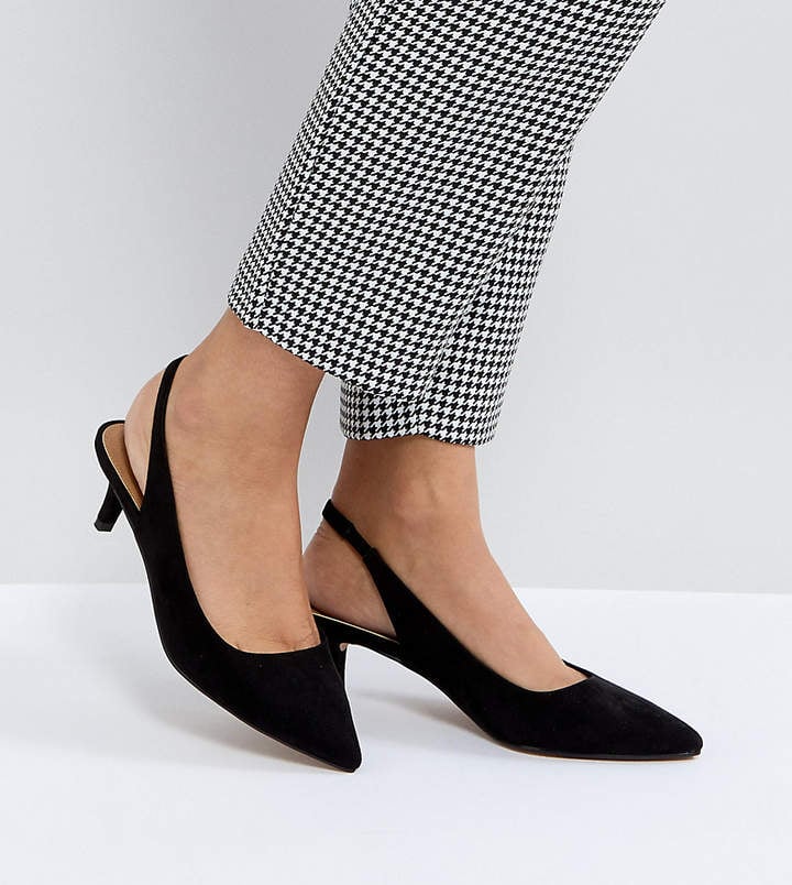 ASOS Slingback Kitten Heels