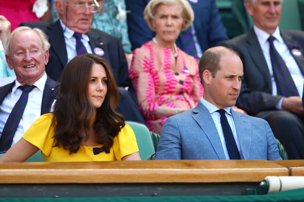 Kate Middleton Yellow Dress Wimbledon 2018