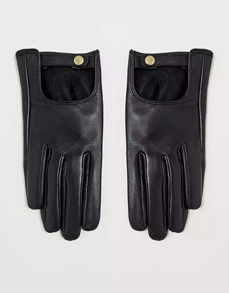 ASOS Design Leather Gloves