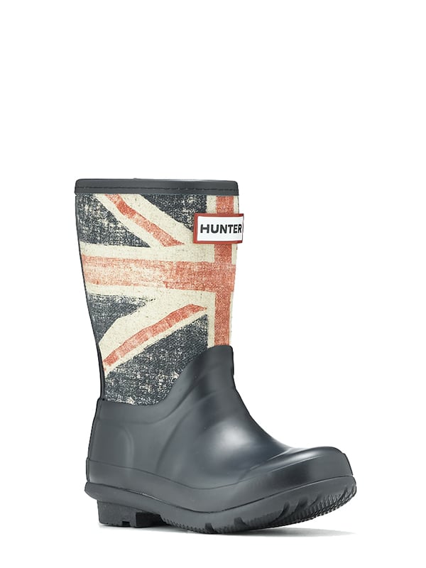 The perfect accessory for April's showers, Hunter's Original British Boot ($67, originally $95) features a vintage Union Jack flag and looks great on boys and girls.