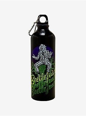 Beetlejuice Carabiner Water Bottle