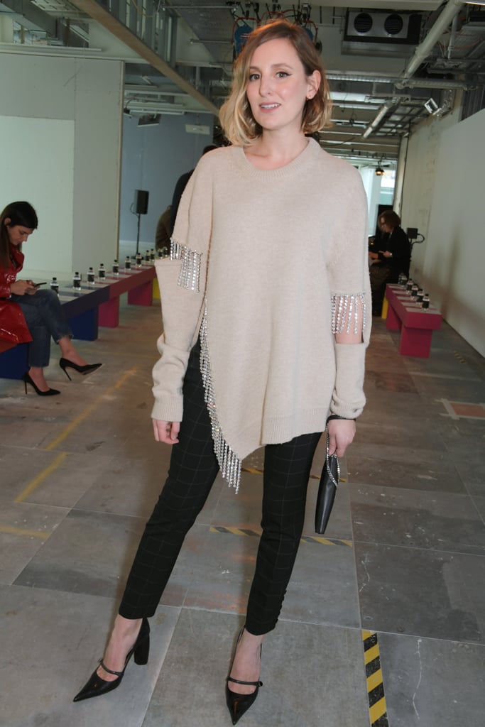 Laura Carmichael at the Christopher Kane Show