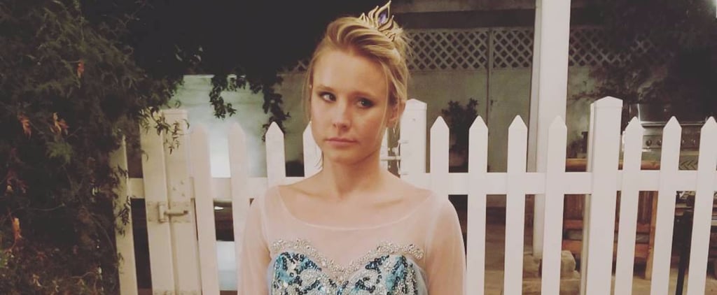 Kristen Bell Dresses Up as Frozen's Princess Elsa For Halloween