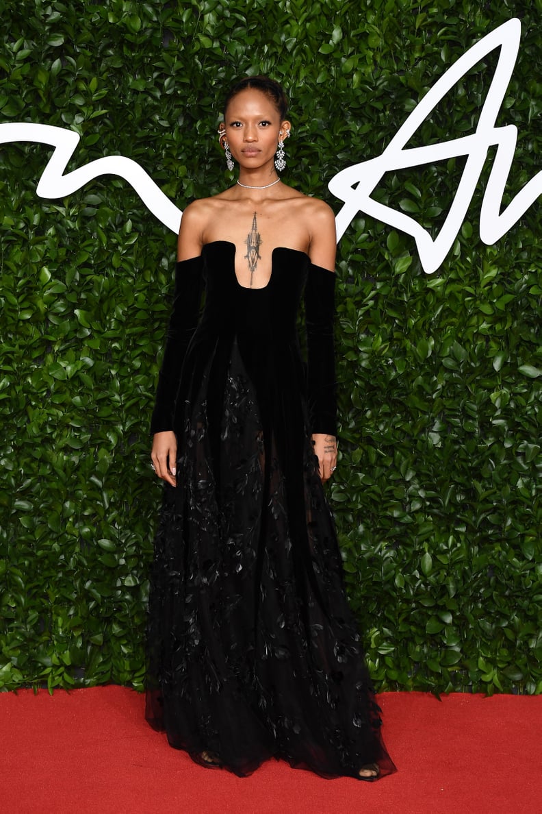 Adesuwa Aighewi at the British Fashion Awards 2019