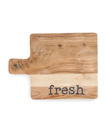 Wooden Cheese Board