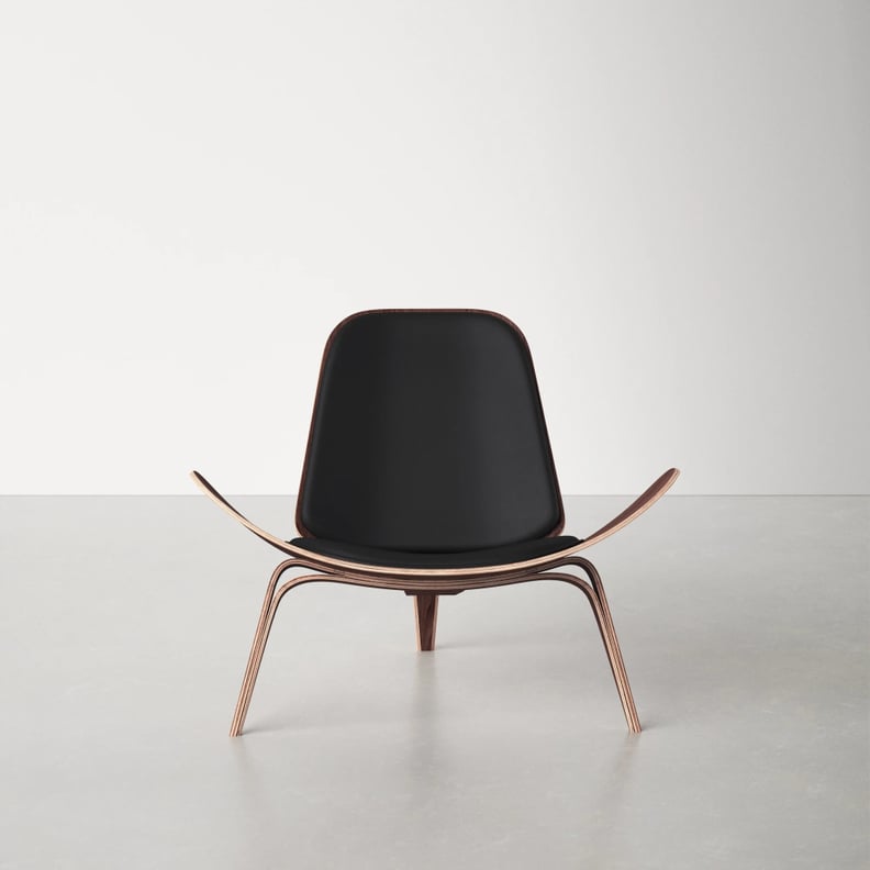 A Standout Chair: Amirah Genuine Leather Lounge Chair