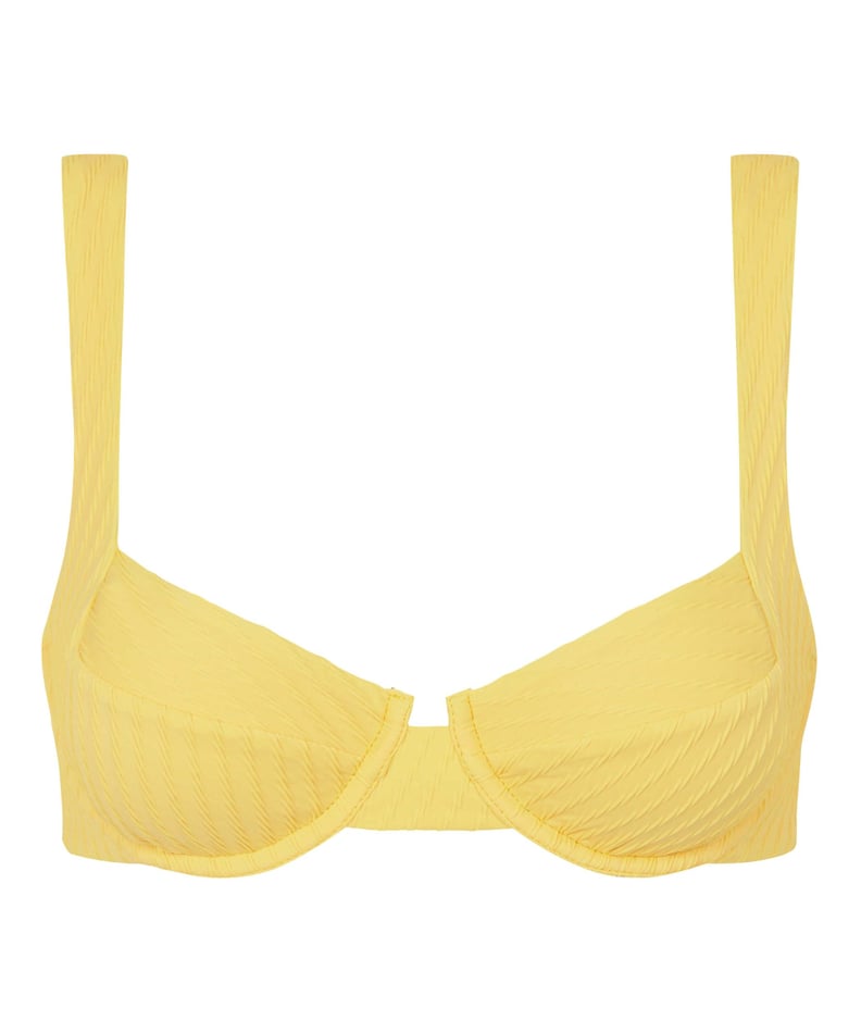 Rosie's Exact Fella Swim Casanova Top in Lemoncello