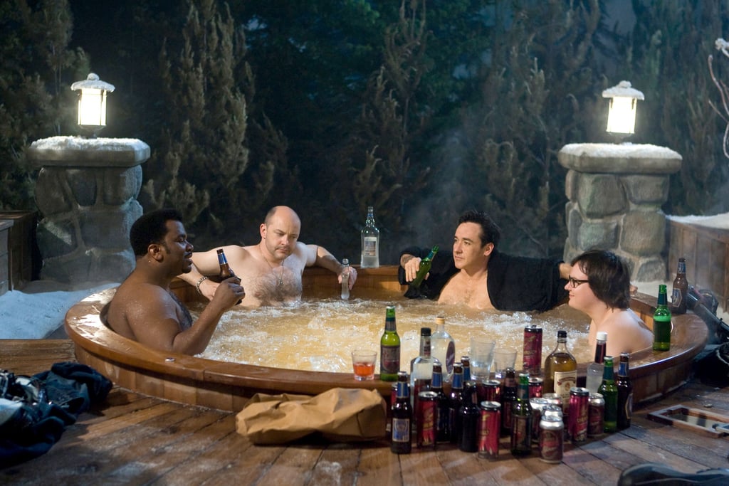 hot tub time machine time travel scene