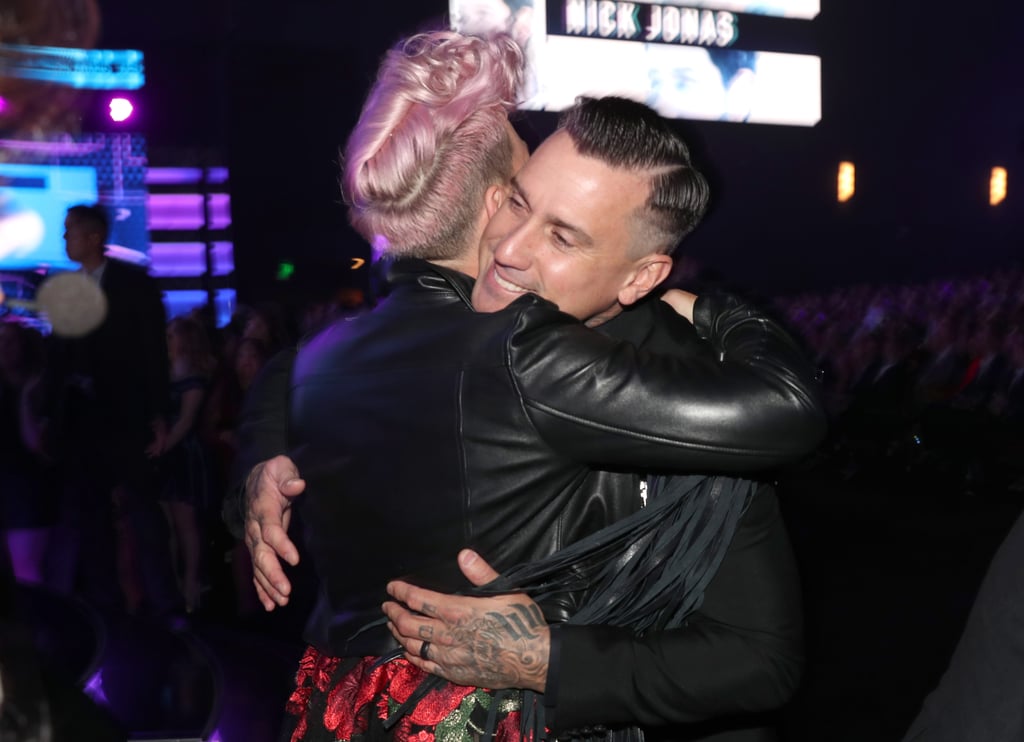 Pink and Carey Hart at the 2017 American Music Awards