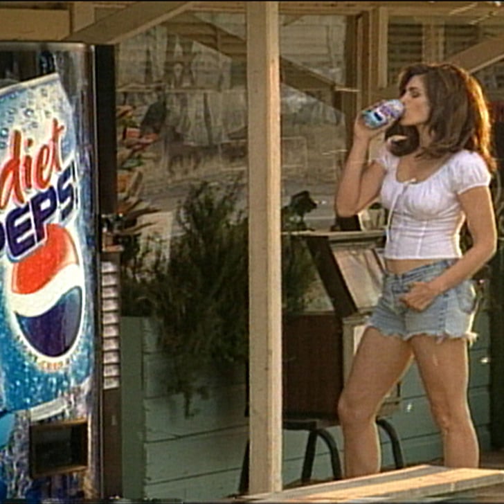 Cindy Crawford Filming a Pepsi Commercial in 2002