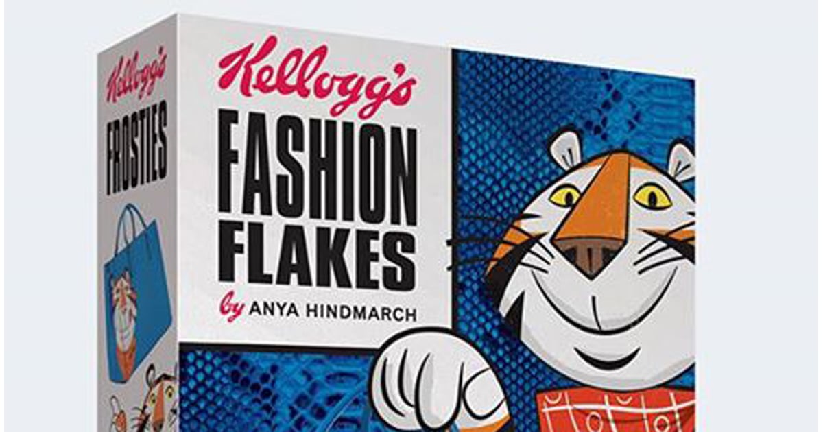 Anya Hindmarch Kellogg's Fashion Flakes POPSUGAR Fashion