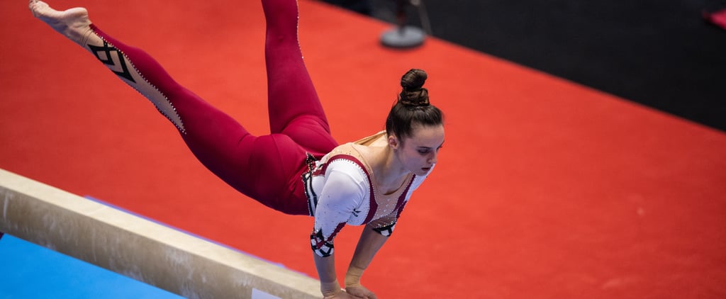 Pauline Schäfer Wins Beam Silver Medal at 2021 Worlds